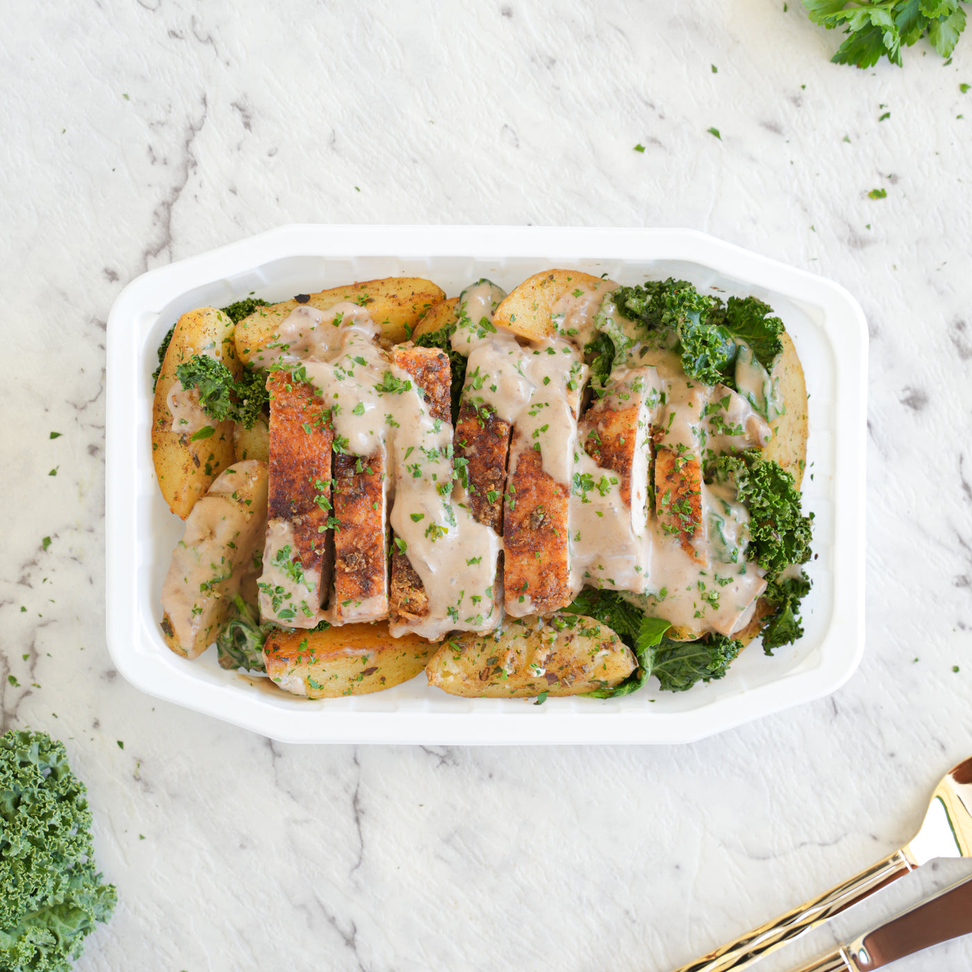 Creamy Chicken Marsala